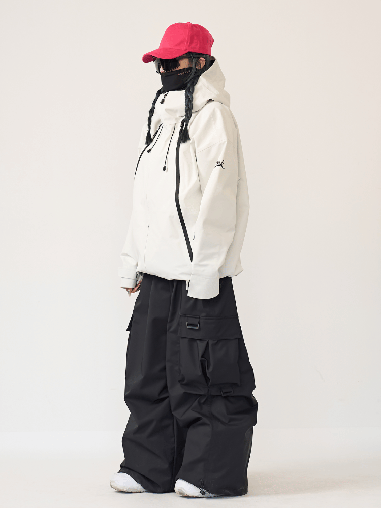 SnoWears X Taevis All-Terrain Baggy Cargo Snow Trousers - Unisex - Snowears- snow pants