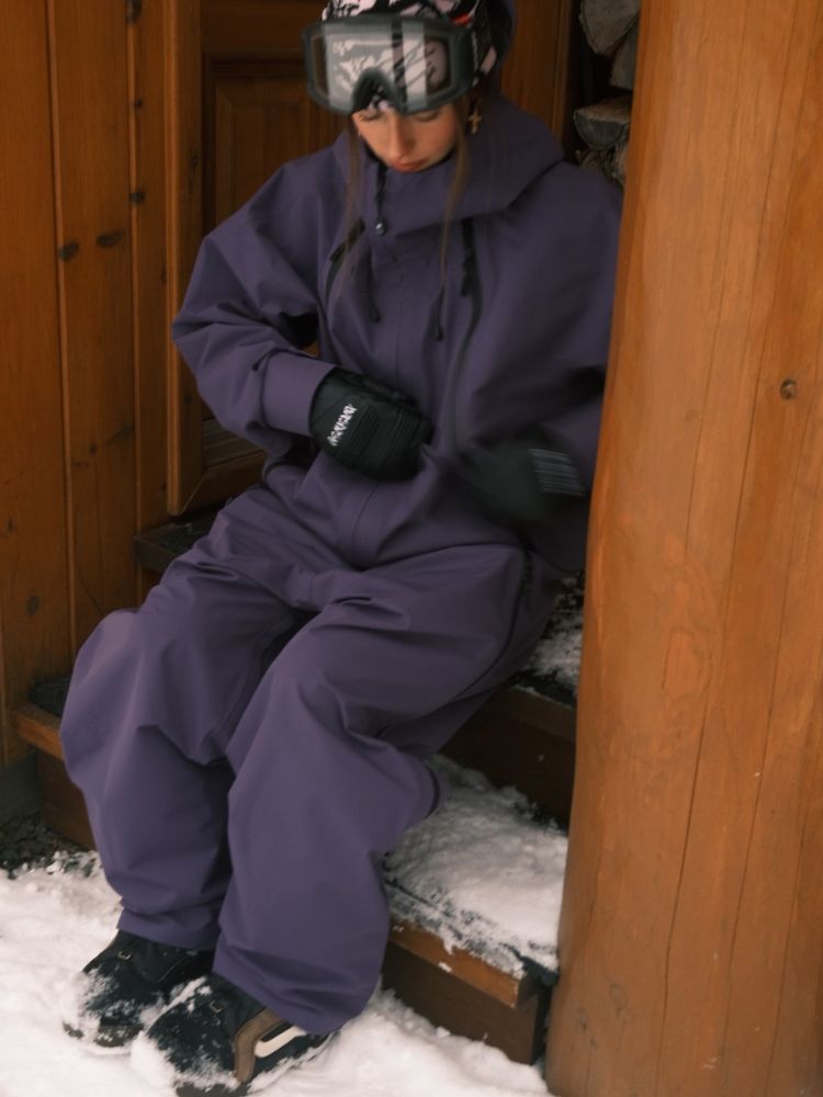 Doorek GlideFlow Shell Baggy Ski Pants - Unisex - Snowears- pants