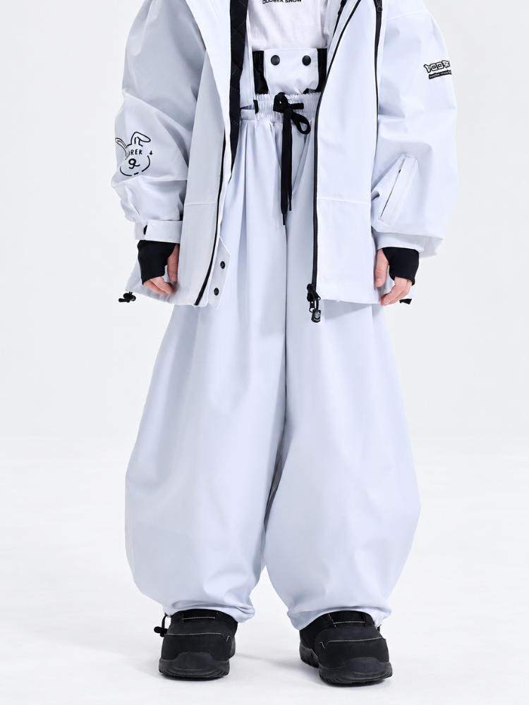Doorek Kids 3M Thinsulate Adjustable Suspenders Snow Pants