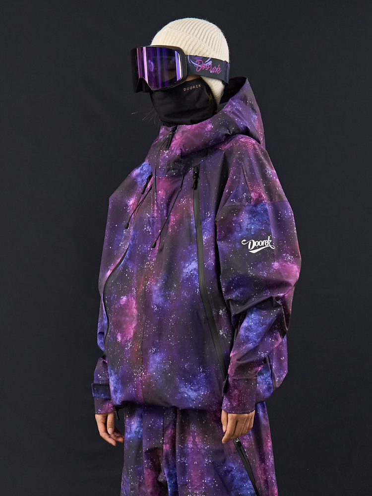 Doorek GlideFlow Galactic Baggy Ski Shell Jacket - Unisex - Snowears