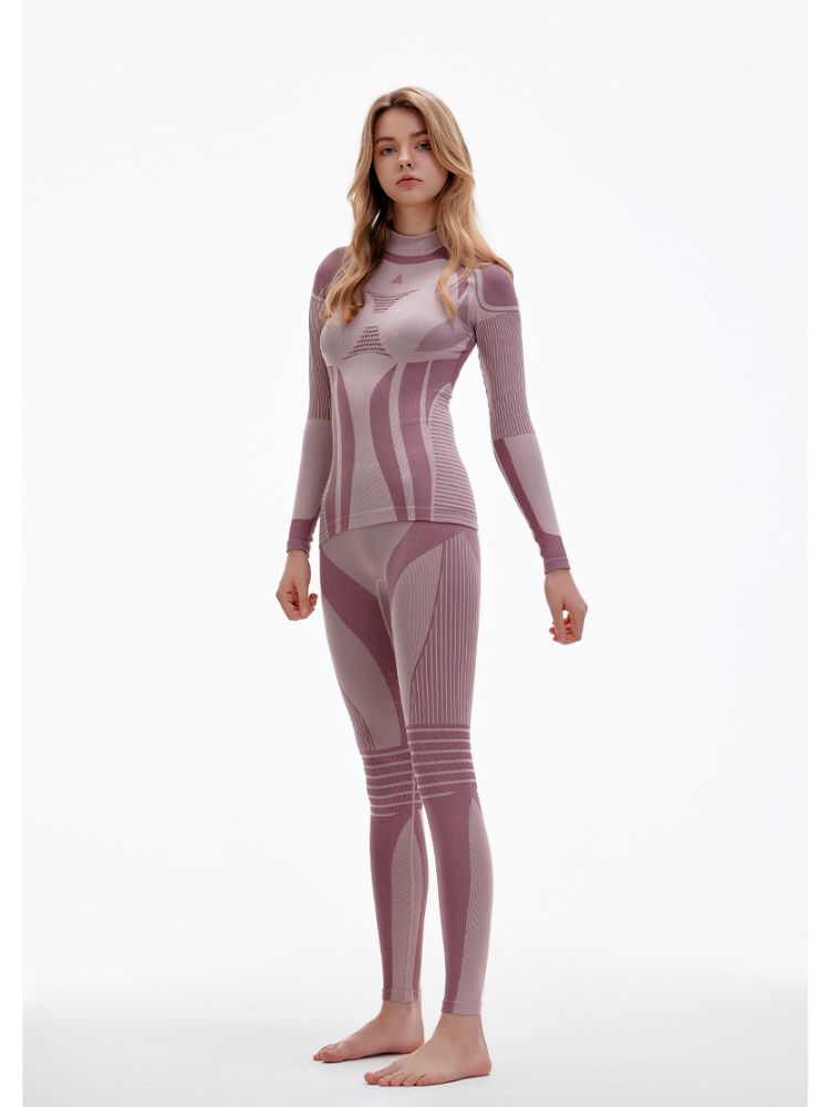 NANDN Seamless Body-Hugging Base Layer - Women's - Snowears- Ski Thermal Underwear