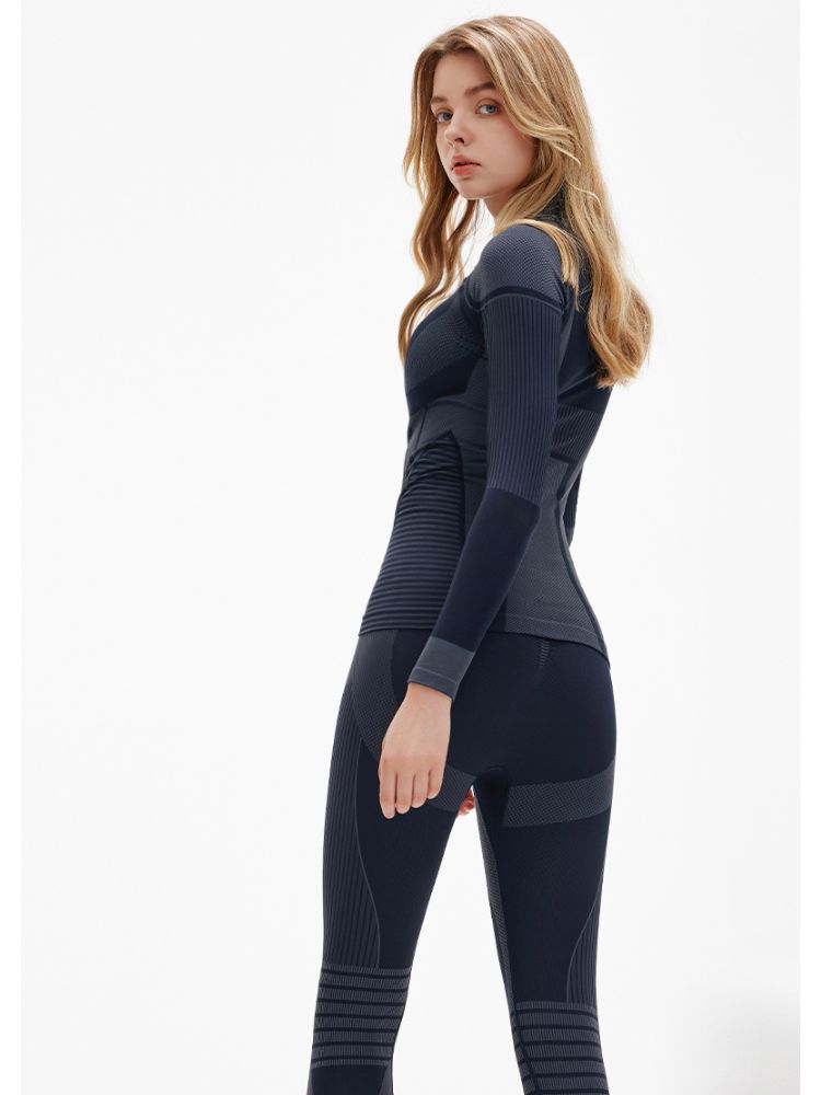 NANDN Seamless Body-Hugging Base Layer - Women's - Snowears- Ski Thermal Underwear