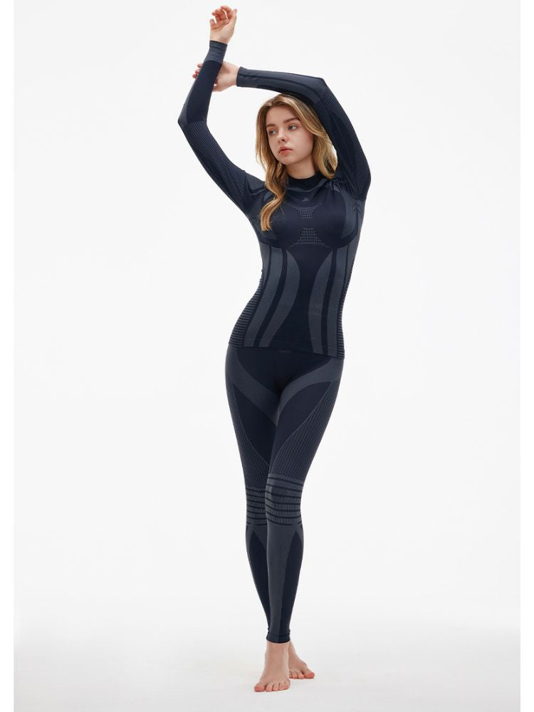 NANDN Seamless Body-Hugging Base Layer - Women's - Snowears- Ski Thermal Underwear