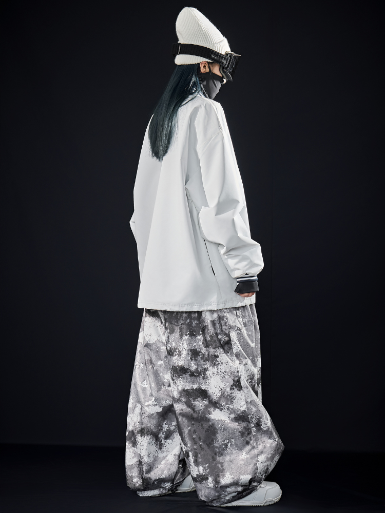 두렉 슈퍼 배기 스노우 팬츠 - 유니섹스