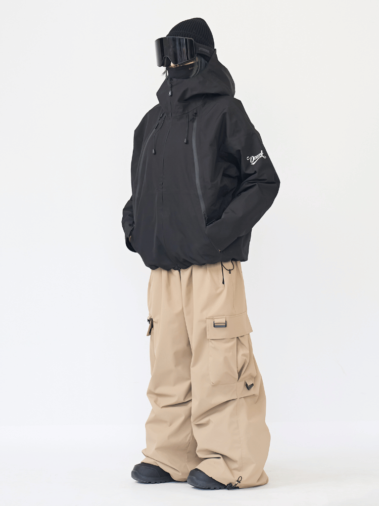 SnoWears X Taevis All-Terrain Baggy Cargo Snow Trousers - Unisex - Snowears- snow pants