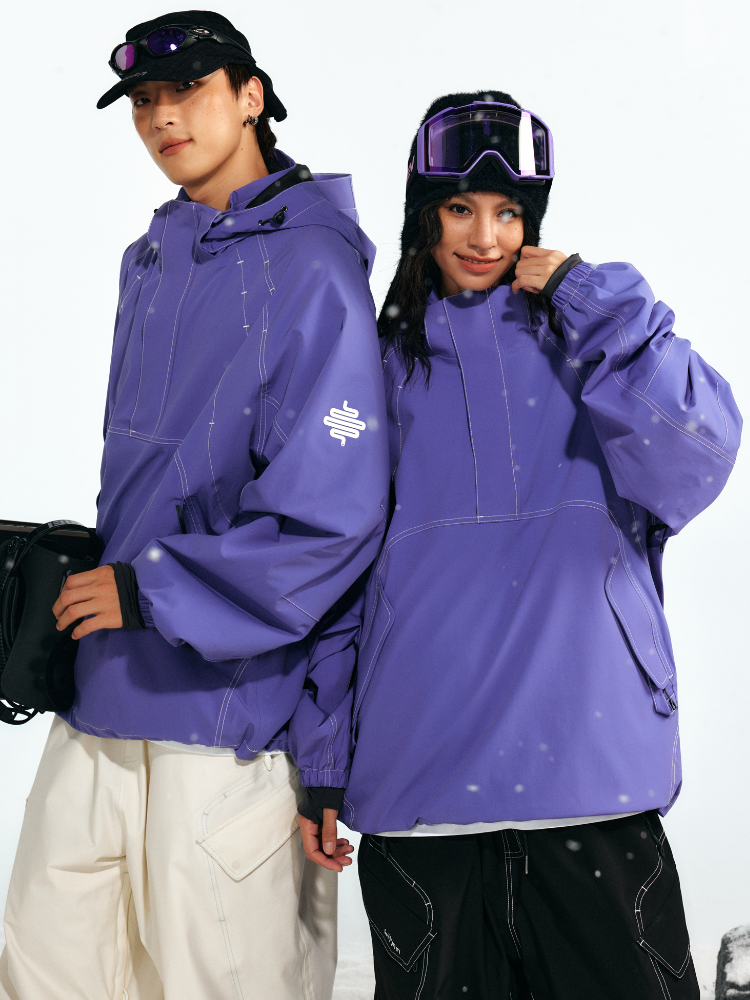 LITAN Gateway Shell Pullover Jacket - Unisex - Snowears