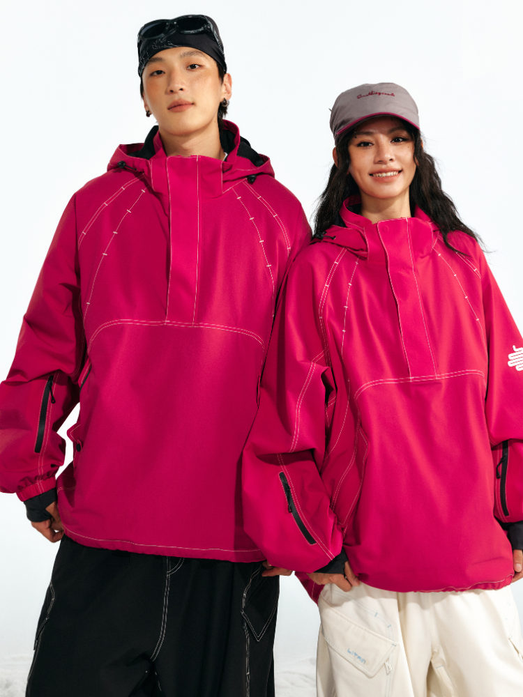 LITAN Gateway Shell Pullover Jacket - Unisex - Snowears