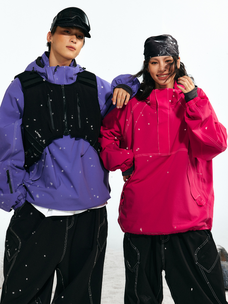 LITAN Gateway Shell Pullover Jacket - Unisex - Snowears