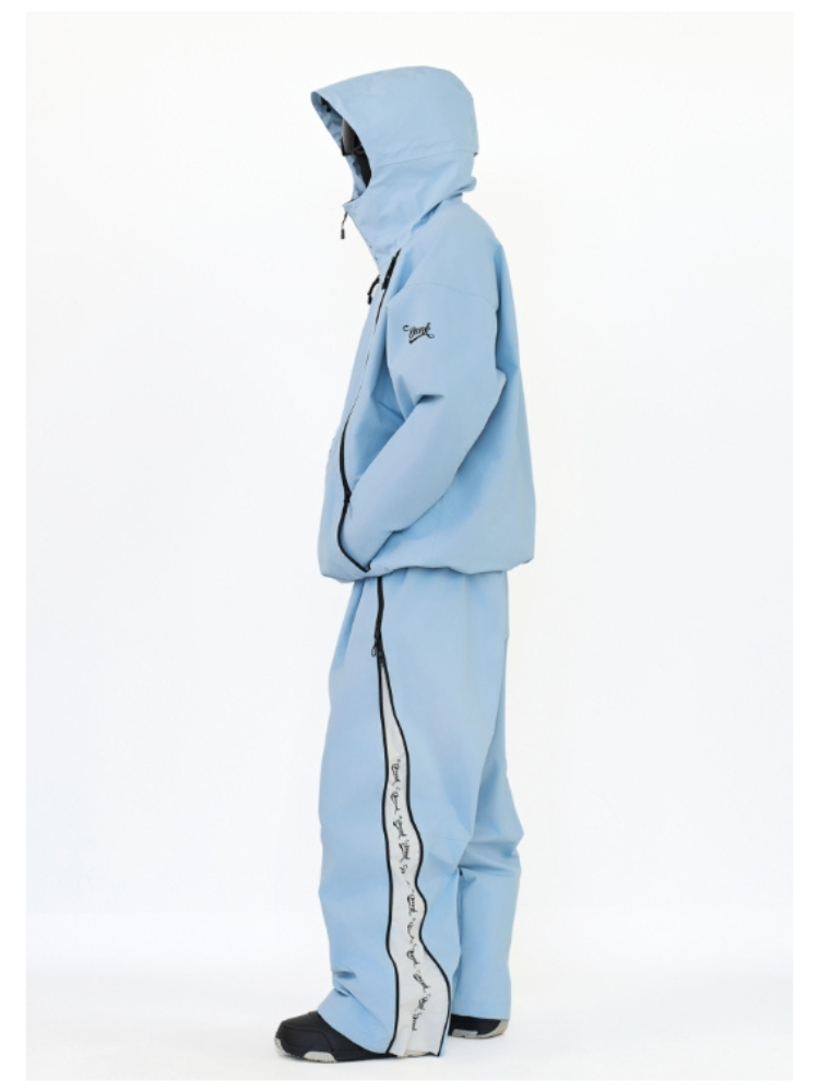Doorek GlideFlow Shell Baggy Ski Pants - Unisex - Snowears- pants