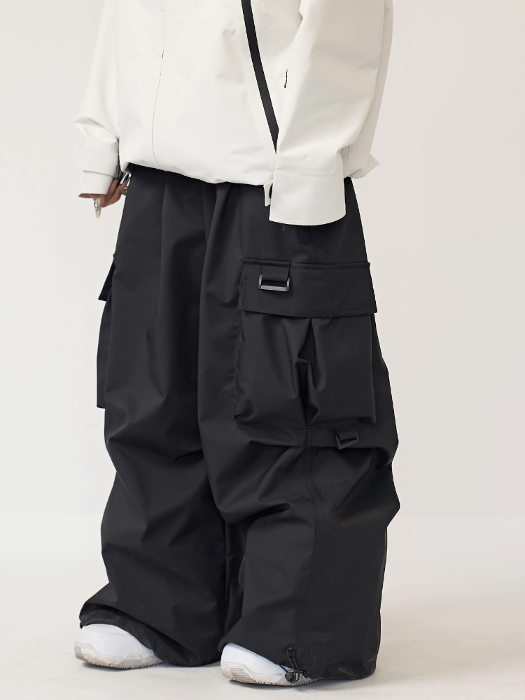 SnoWears X Taevis All-Terrain Baggy Cargo Snow Trousers - Unisex - Snowears- snow pants