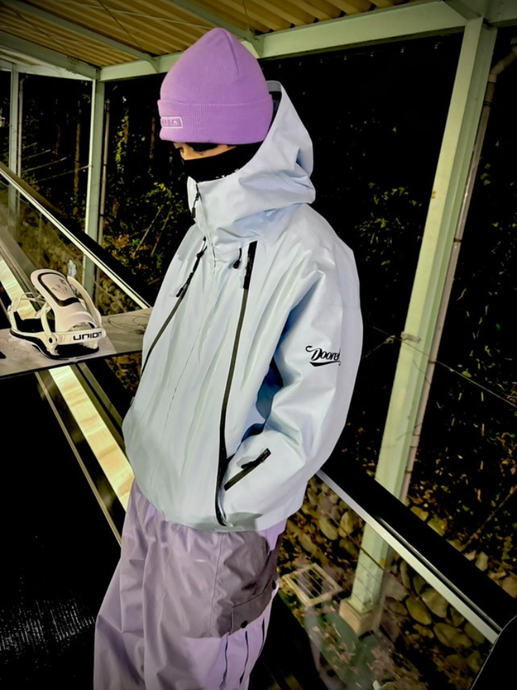 Doorek GlideFlow Shell Baggy Ski Jacket - Unisex - Snowears- Shell Jacket