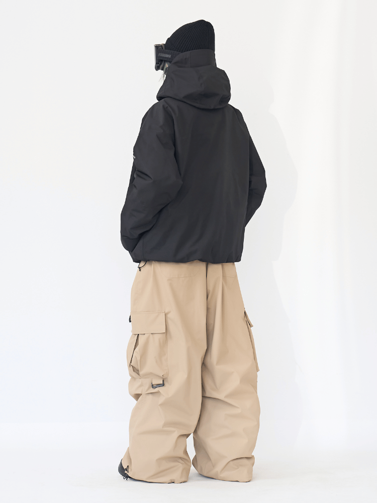 SnoWears X Taevis All-Terrain Baggy Cargo Snow Trousers - Unisex - Snowears- snow pants