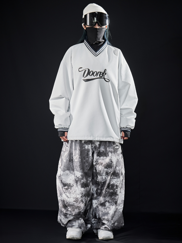두렉 슈퍼 배기 스노우 팬츠 - 유니섹스