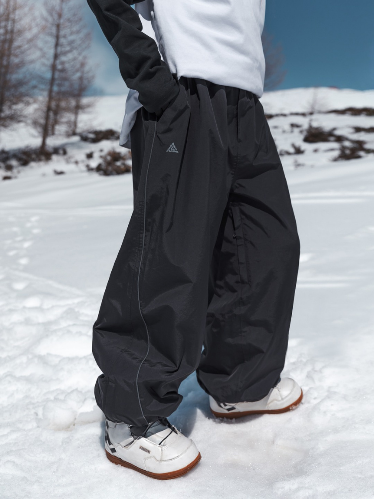 NANDN Snow Ski Pants Mens Baggy Snow Pants Snowears