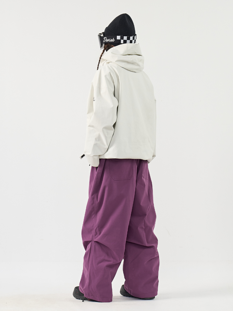 SnoWears X Lucas All-Terrain Baggy Snow Trousers - Unisex - Snowears- snow pants