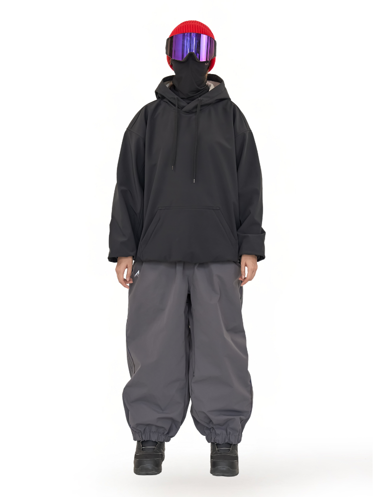 SnoWears Minimalist Baggy Snow Pants - Unisex - Snowears