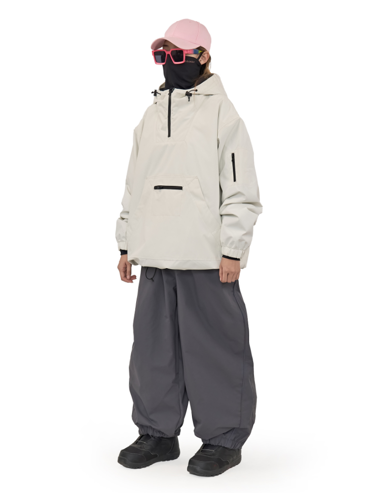 SnoWears Minimalist Baggy Snow Pants - Unisex - Snowears