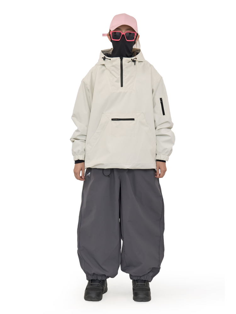 SnoWears Minimalist Baggy Snow Pants - Unisex - Snowears