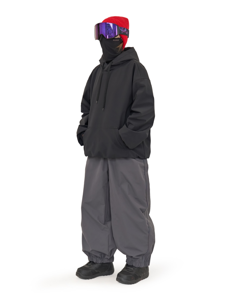 SnoWears Minimalist Baggy Snow Pants - Unisex - Snowears