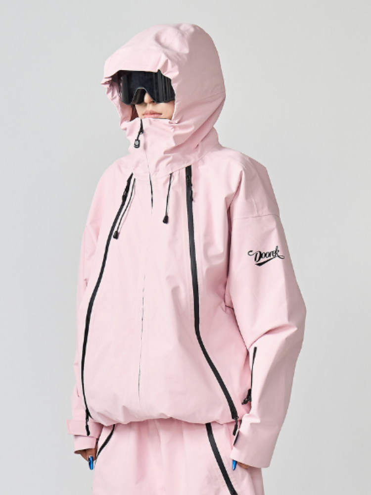 Doorek GlideFlow Shell Baggy Ski Jacket - Unisex - Snowears- Shell Jacket