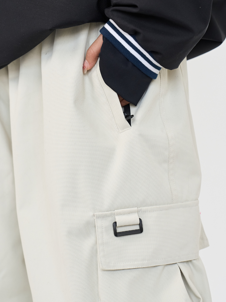 SnoWears X Taevis All-Terrain Baggy Cargo Snow Trousers - Unisex - Snowears- snow pants