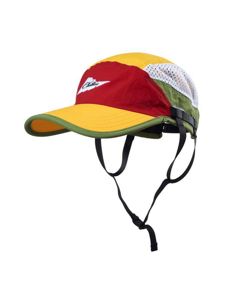 CHILLHANG Color Block Baseball Cap Orange ChillHang | Snowears.com