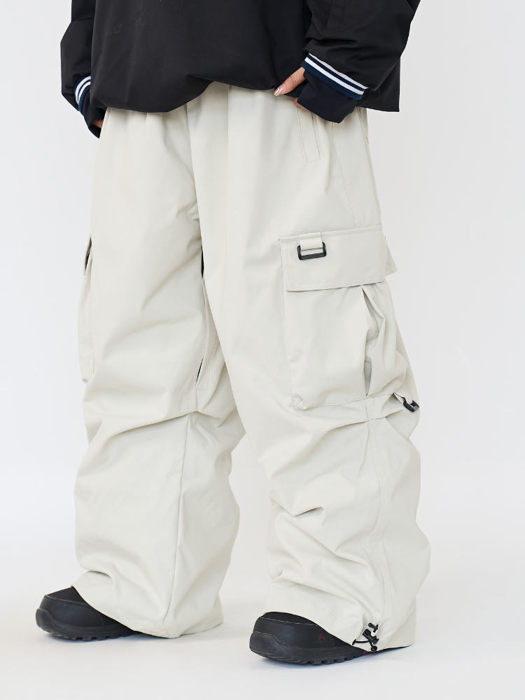 SnoWears X Taevis All-Terrain Baggy Cargo Snow Trousers - Unisex - Snowears- snow pants