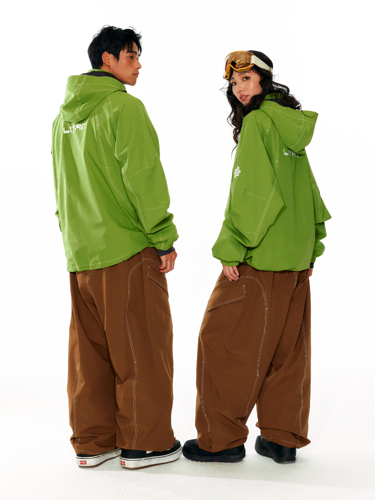 LITAN Gateway Shell Pullover Jacket - Unisex - Snowears- Jackets
