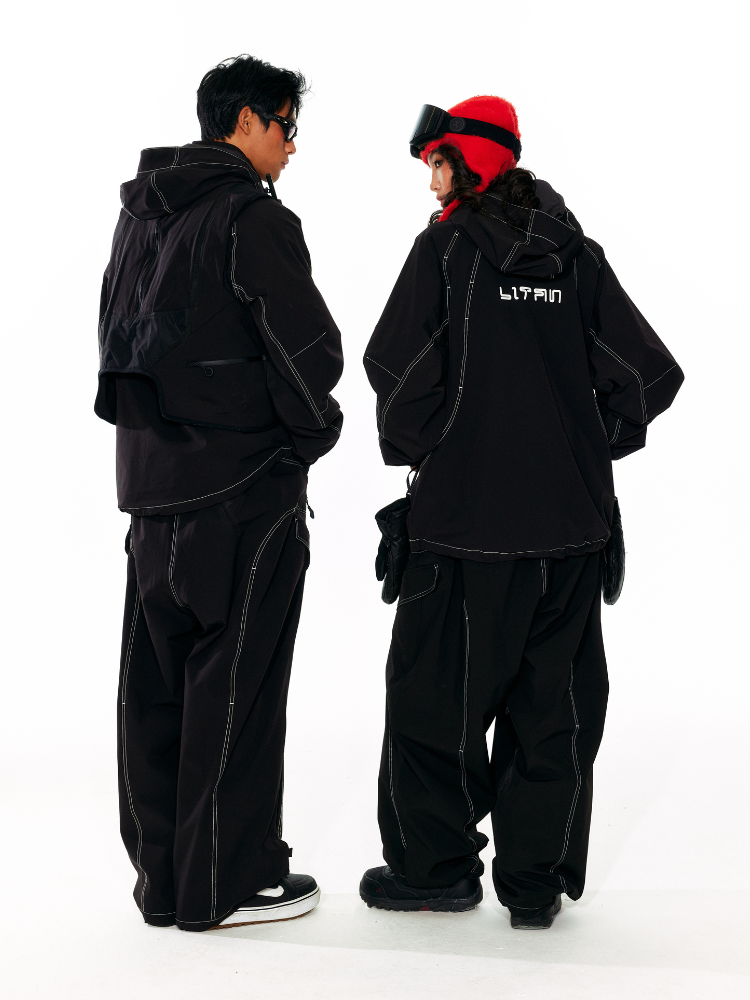 LITAN Gateway Shell Pullover Jacket - Unisex - Snowears- Jackets