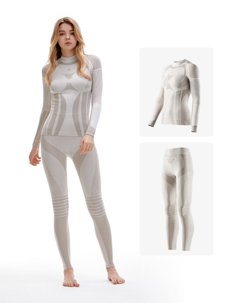 NANDN Seamless Body-Hugging Base Layer - Women's - Snowears- Ski Thermal Underwear