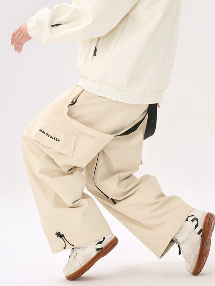 Molocoster Freestyle Fleece-Lined Ski Bibs - US ONLY - Snowears- snow pants