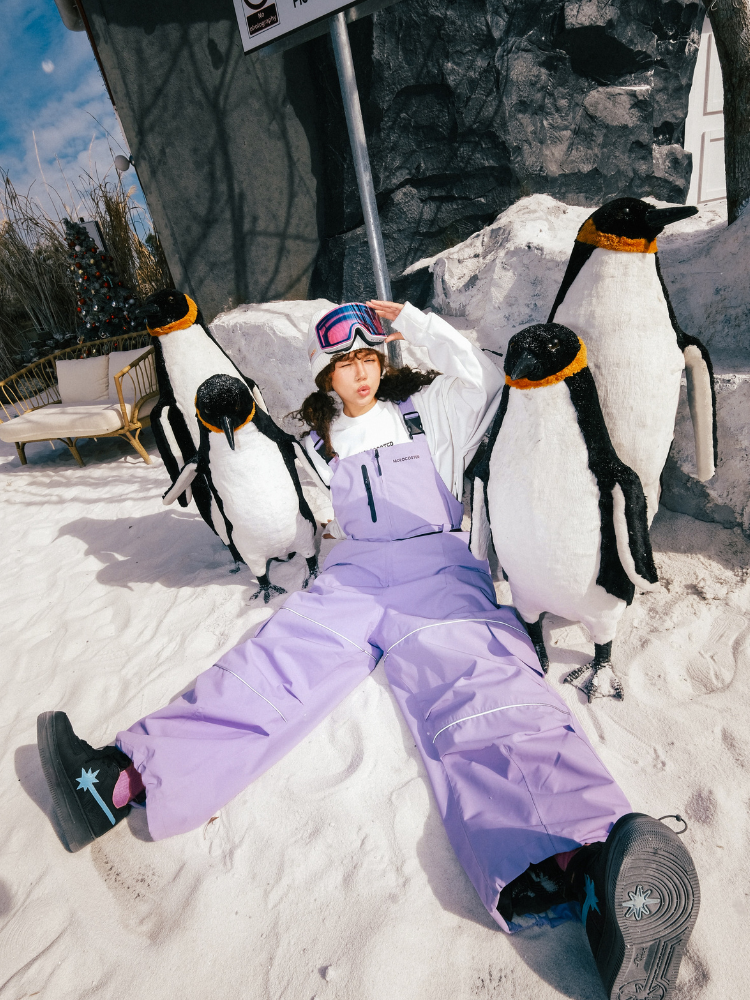 Molocoster Reflective Baggy Style Bibs - Unisex - Snowears-