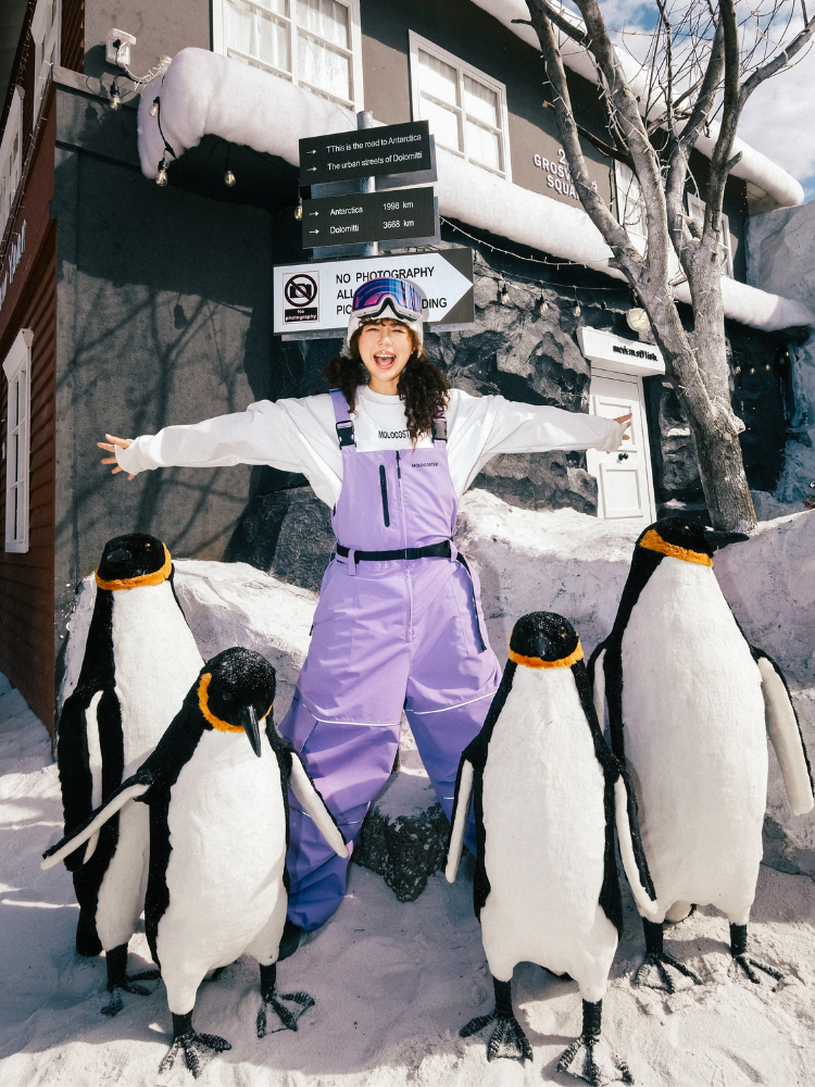 Molocoster Reflective Baggy Style Bibs - Unisex - Snowears-