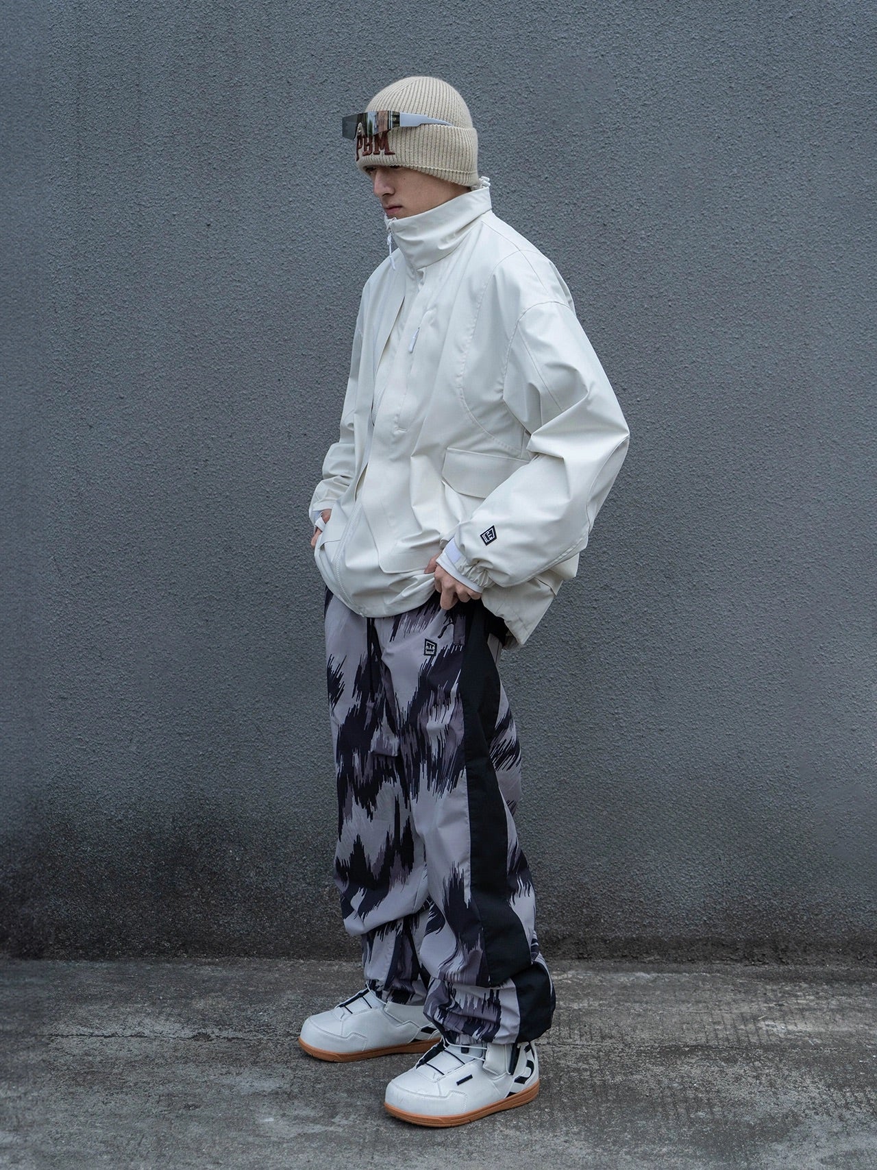 NIS Retro Shell Snow Jacket - Unisex - Snowears- Ski/Snowboard Jackets