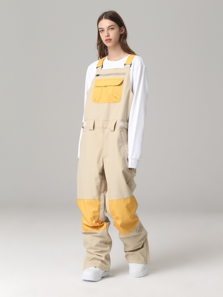 Searipe Colorblock Snow Bibs - Women's - Snowears- Womens snowboard/Ski Pants
