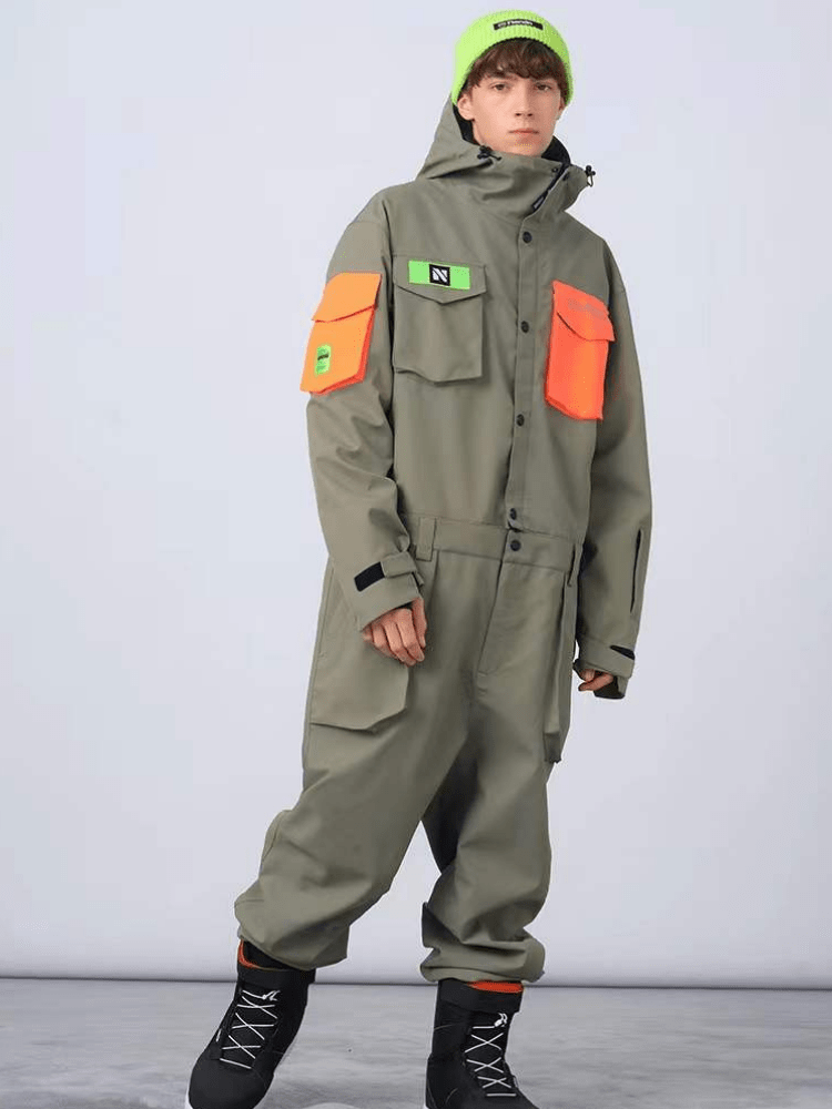 NANDN Ski Suit Sale | One Piece Ski Suit Mens | Snowears