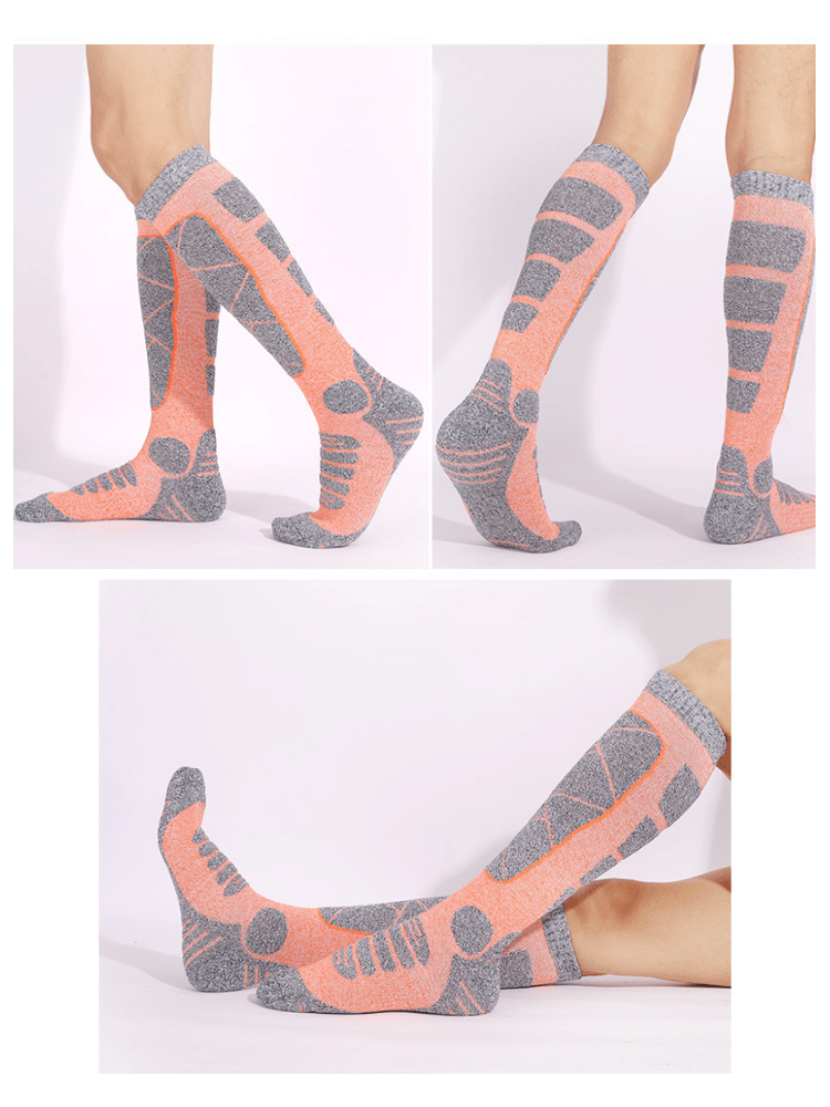 High Performance Women's Wool Ski Socks - Snowears-
