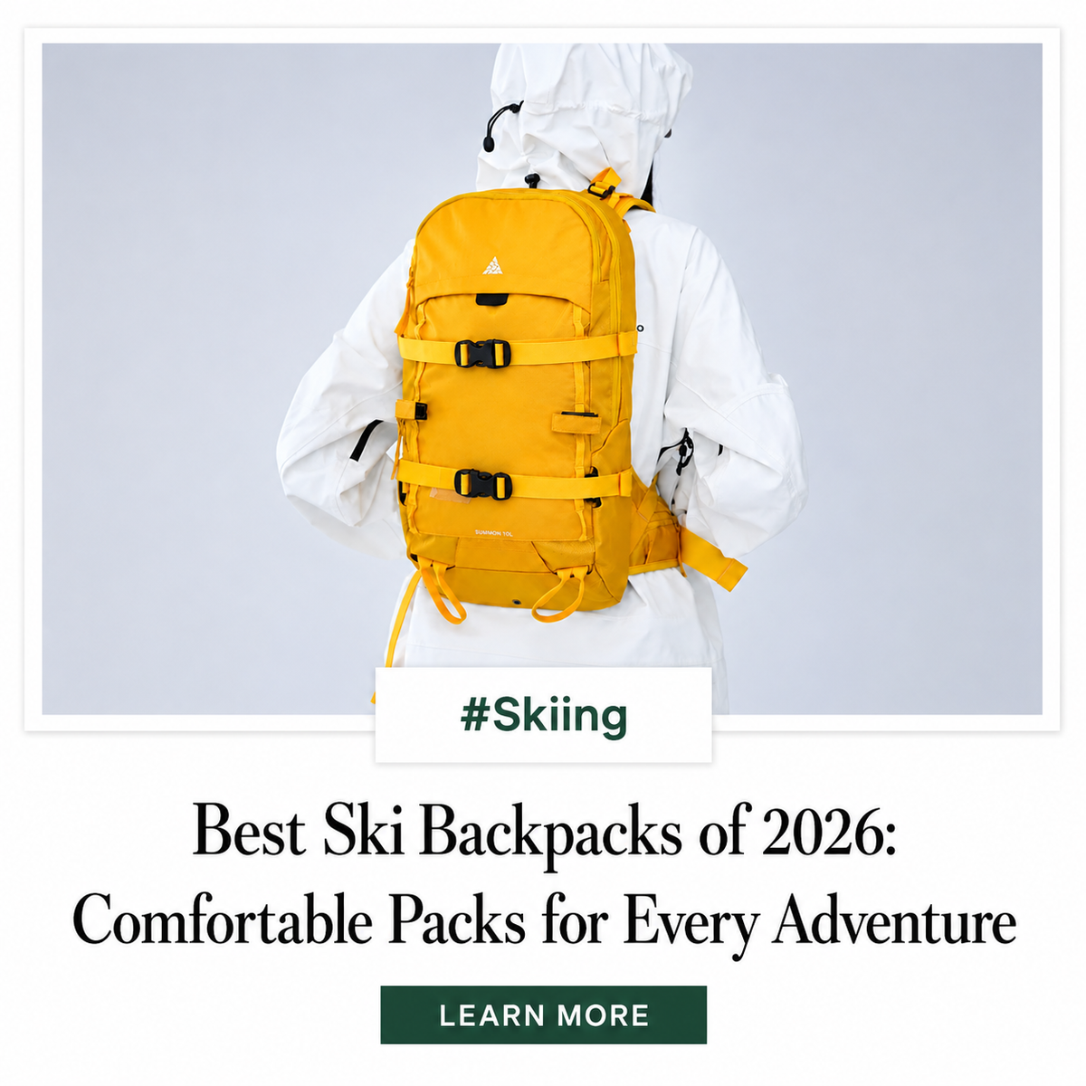 Best Ski Backpacks of 2026: Comfortable Packs for Every Adventure | Snowears.com