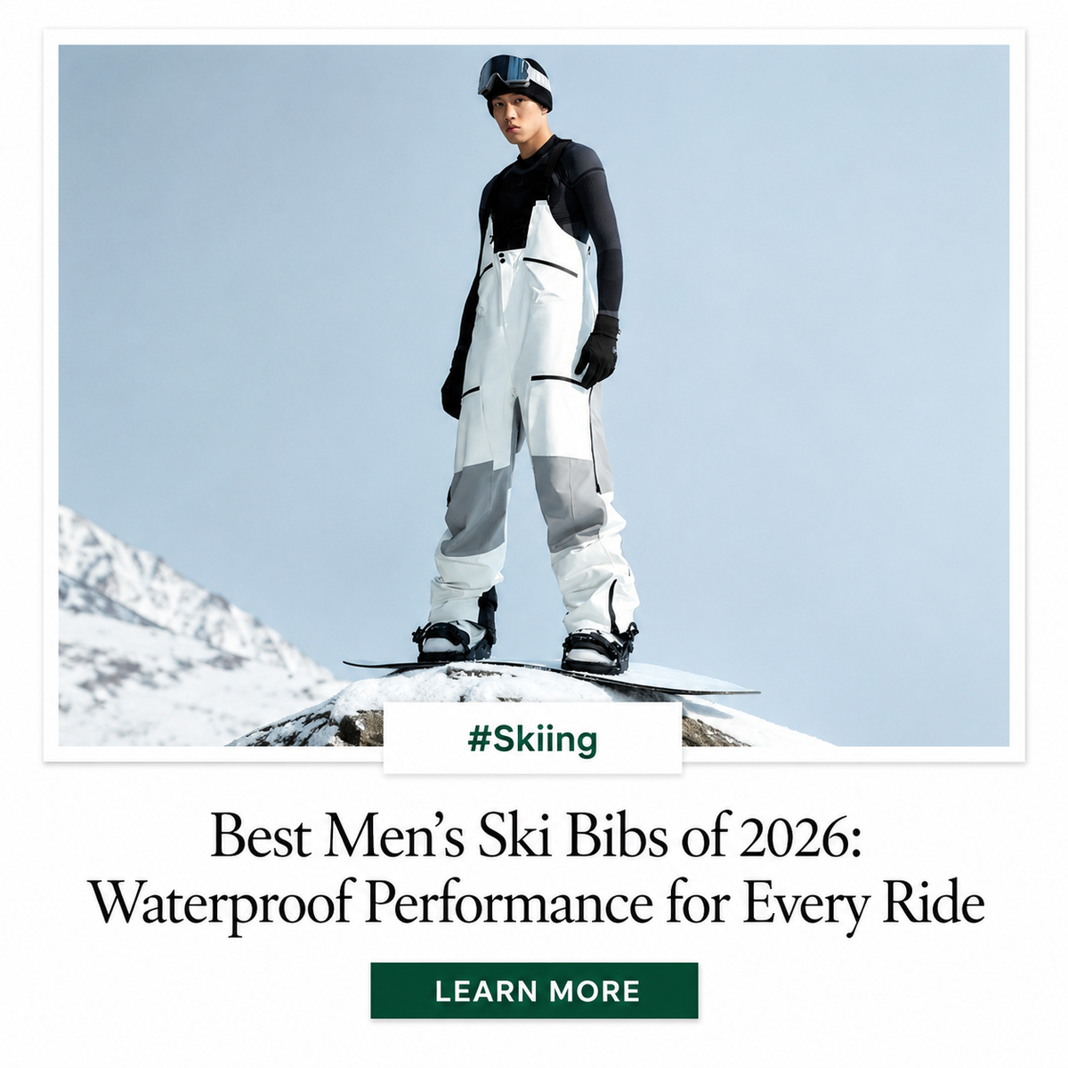 Best Men's Ski Bibs of 2026: Waterproof Performance for Every Ride | Snowears.com