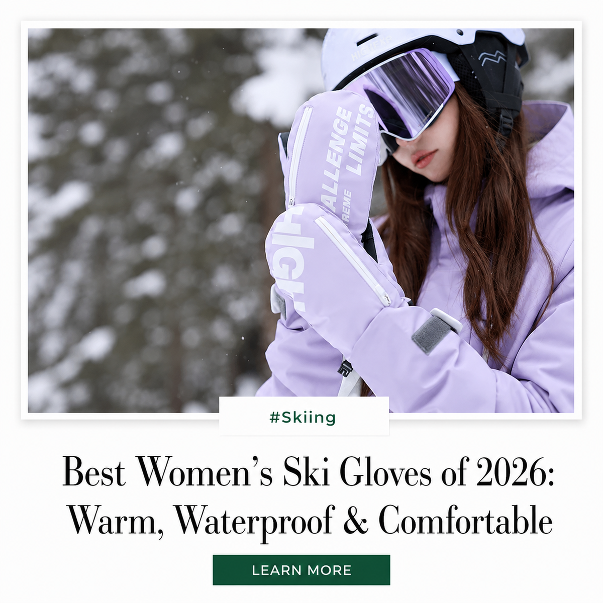 Best Women's Ski Gloves of 2026: Warm, Waterproof & Comfortable | Snowears.com