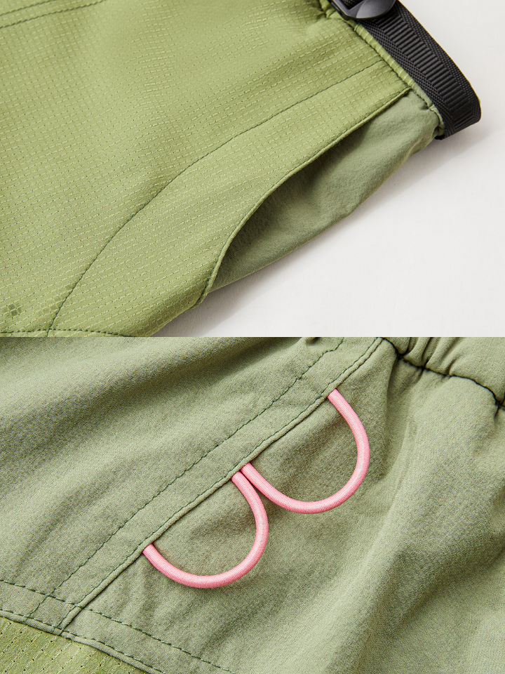 TurtleRabbit Jungle Green Shorts - Unisex - Snowears- shorts