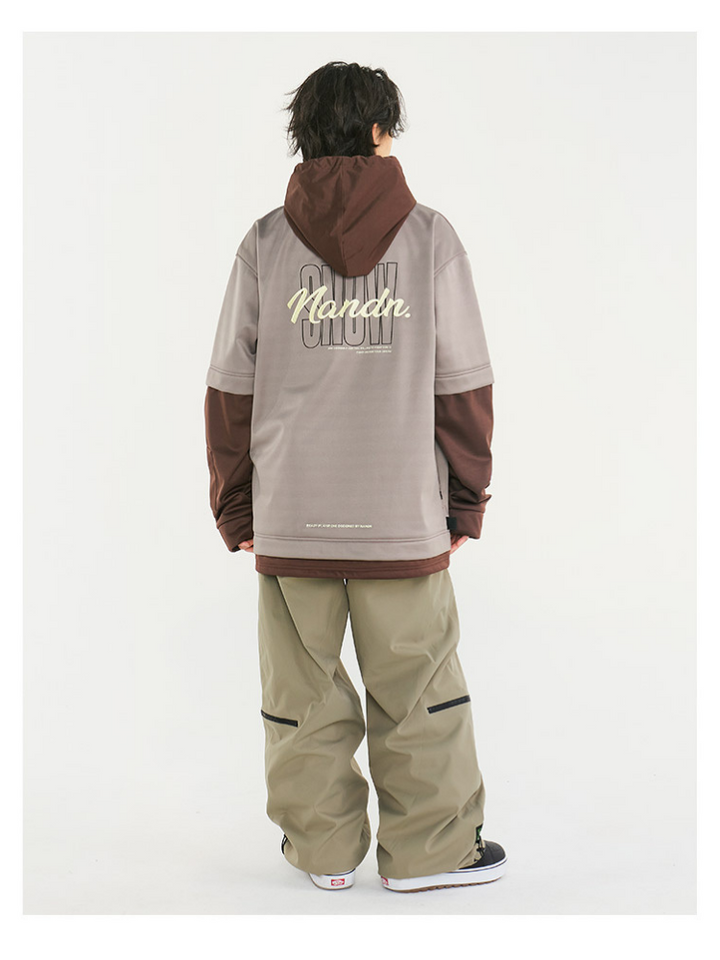 NANDN Fake Sleeves Pullover - US Only - Snowears- Hoodies & Sweaters