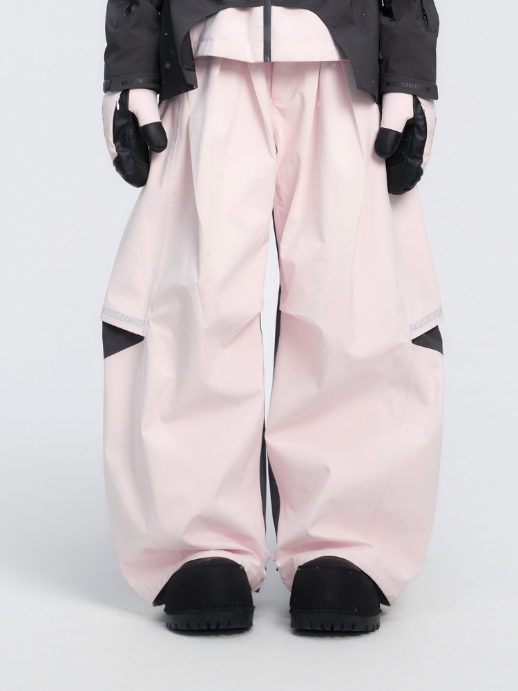 BCG Ballet Bound Pink Baggy Ski Pants - Women's BCG | Snowears.com