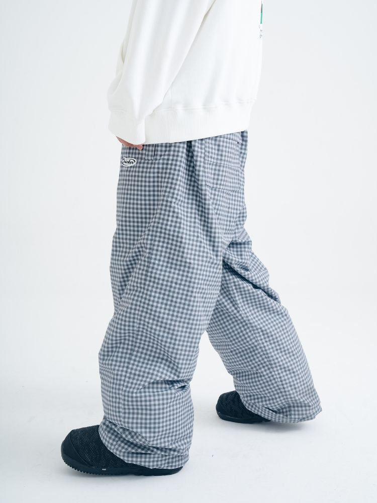 TRICKER Plaid Freedom Snowboard Pants - Men's - Snowears- snow pants