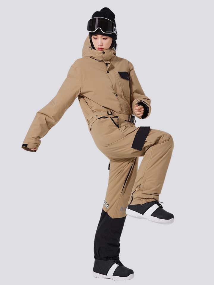 ARCTIC QUEEN Thermal Outdoor Ski Jumpsuit - Unisex - Snowears- Pants