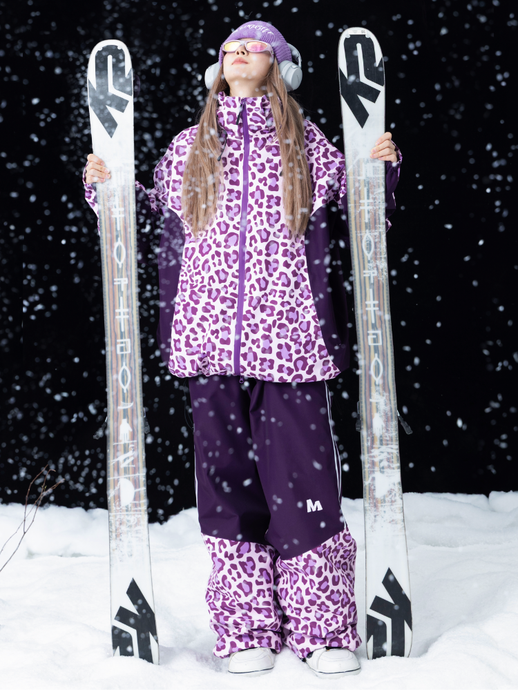 Molocoster Leopard 3L Insulated Snow Jacket + Snow Pant