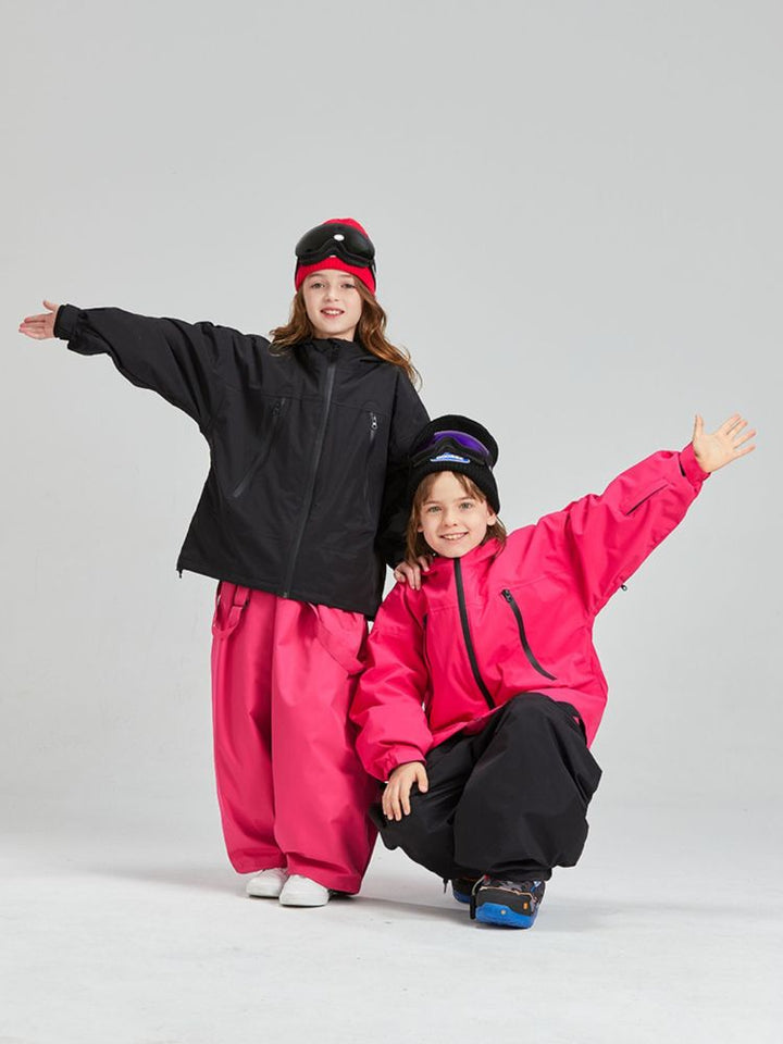 Doorek Kids Rabbit Ears Hooded Jacket - Snowears- Ski Jacket