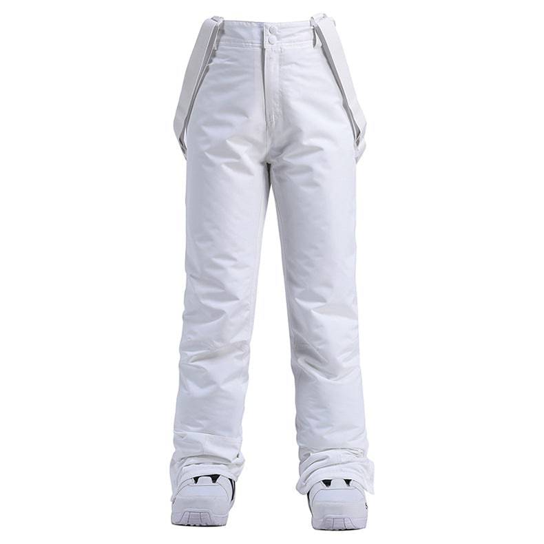ARCTIC QUEEN Unisex Outdoor Snow Pants [Limited Region] White ARCTIC QUEEN | Snowears.com