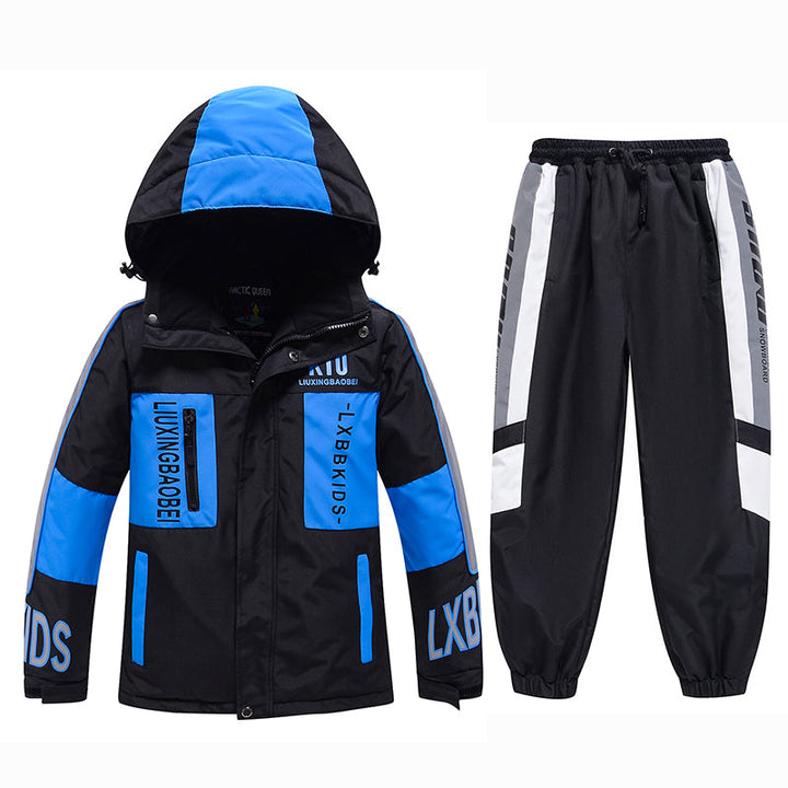 ARCTIC QUEEN Kids Reflective Extreme Ski Suit - Snowears-snowboarding skiing jacket pants accessories