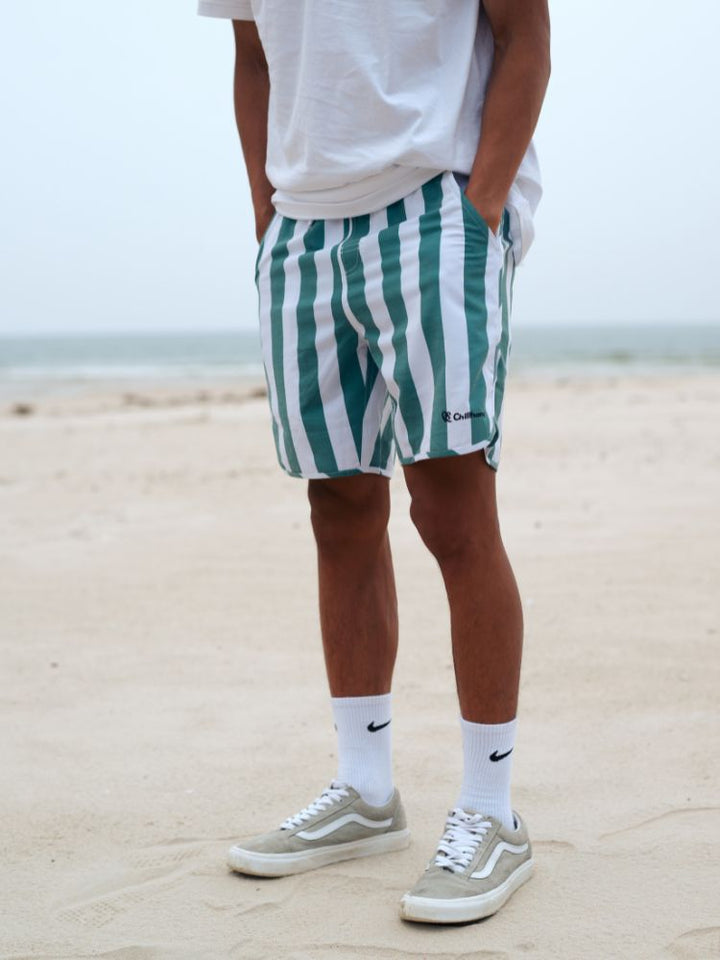 CHILLHANG Eco Retro Striped Surf Shorts - Men's - Snowears- shorts